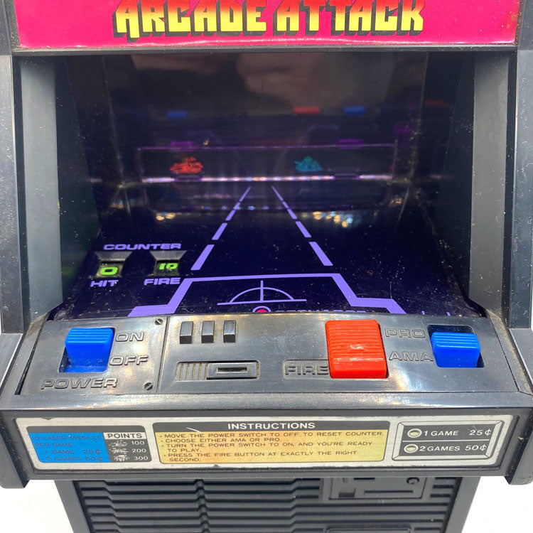 Jeu électronique Table Top Tomy Arcade Attack (1982)