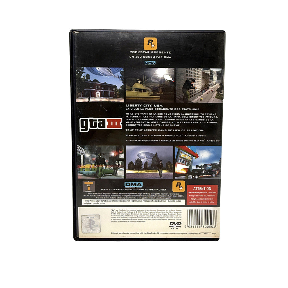 Grand Theft Auto III Playstation 2 (GTA III)