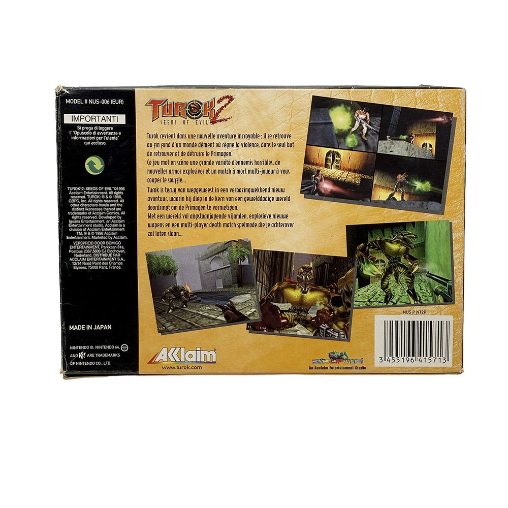 Turok 2 Seeds Of Evil Nintendo 64 – Retromania
