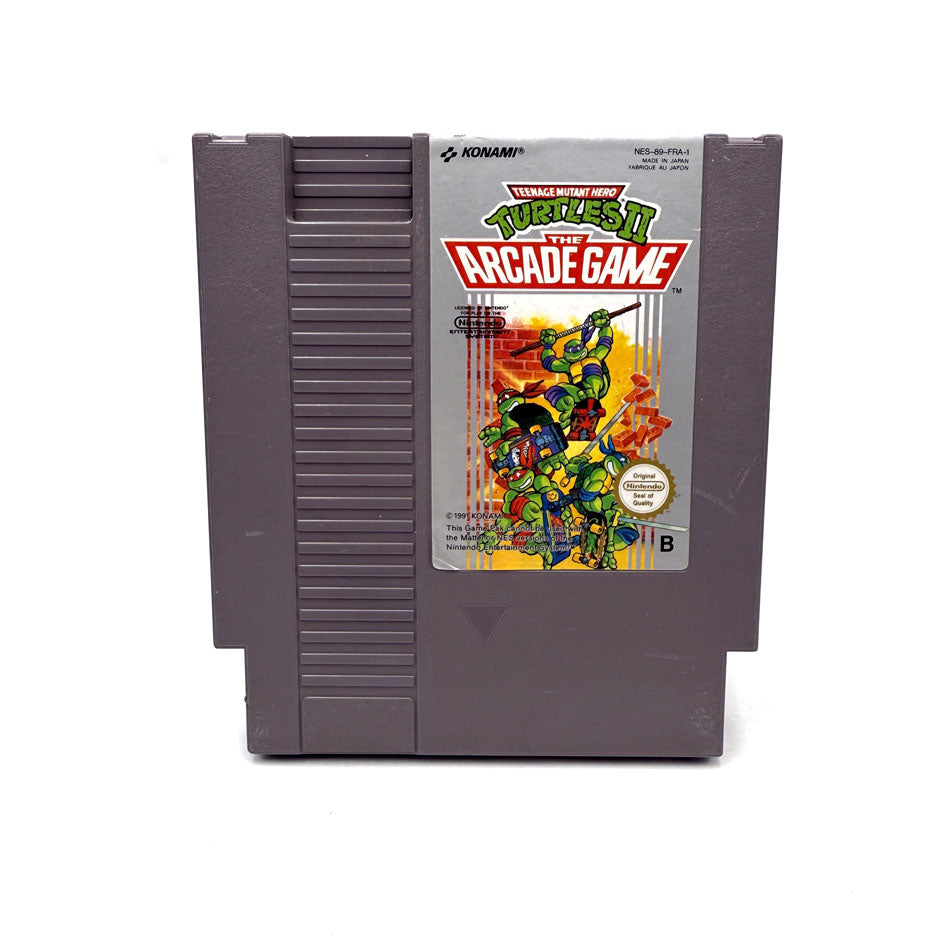 Teenage Mutant Hero Turtles II The Arcade Game Nintendo NES