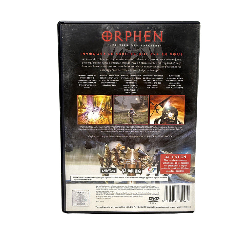Orphen L'Héritier des Sorciers Playstation 2