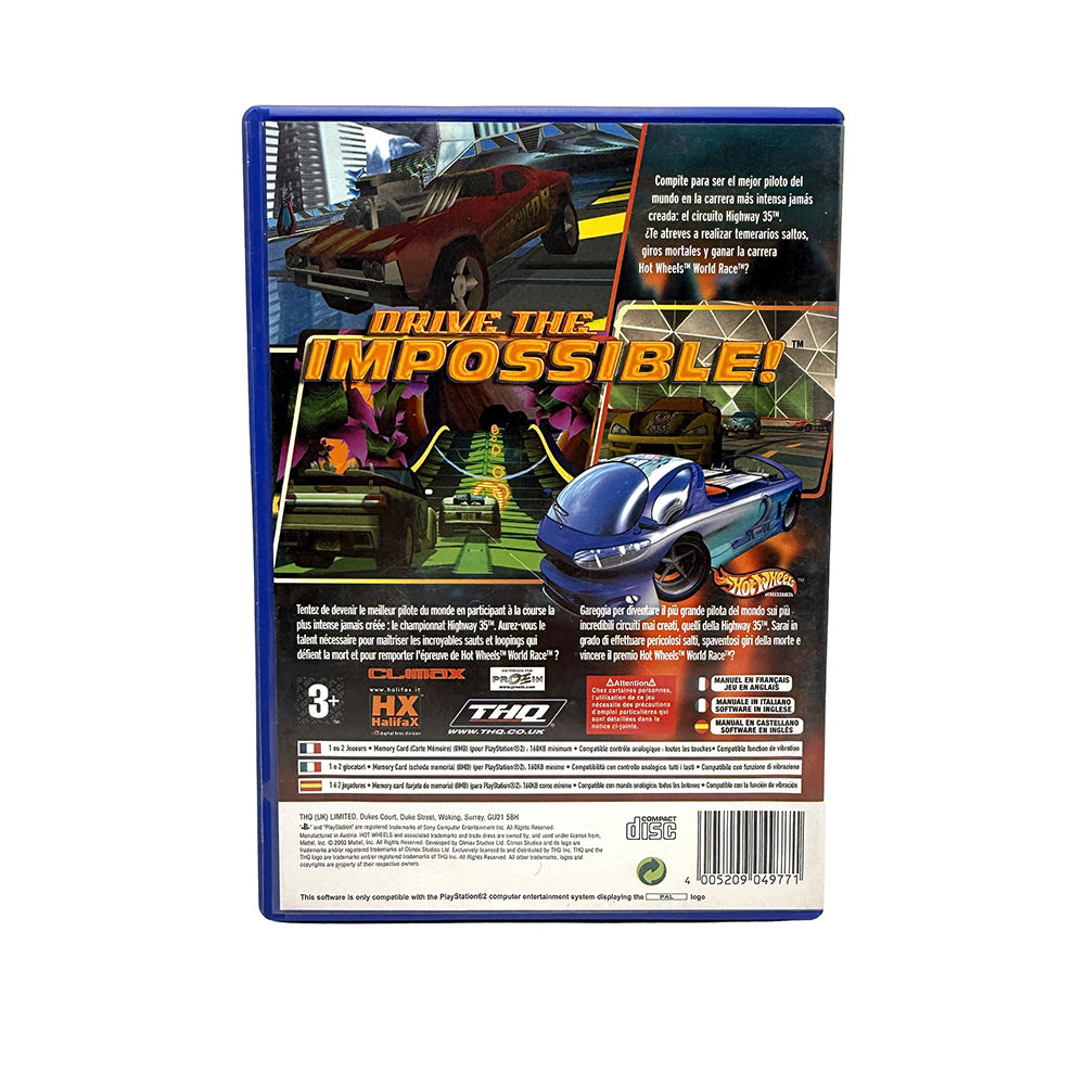 Hot Wheels World Race Playstation 2