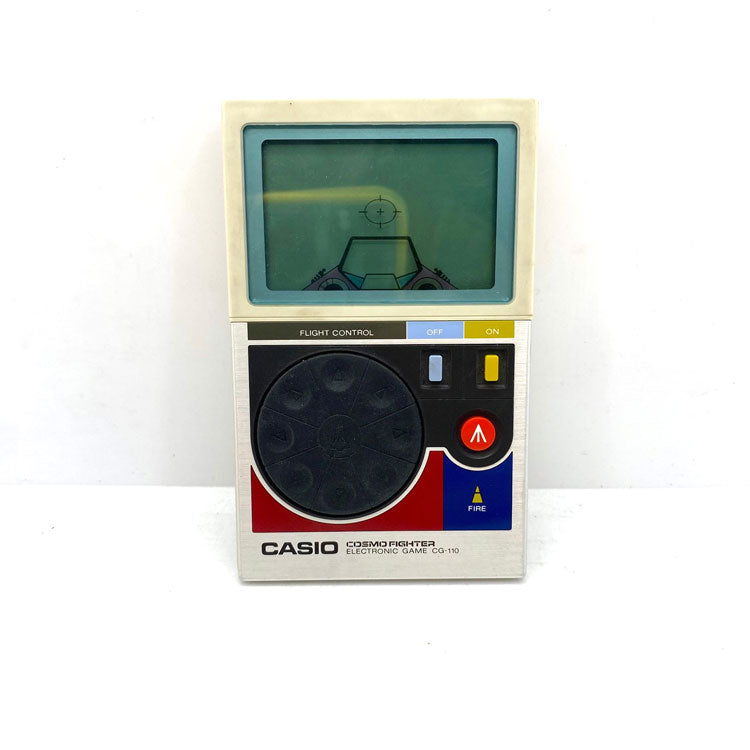 Jeu électronique LCD Lansay Casio CG-110 Bataille Spaciale Cosmo Fighter (1982)