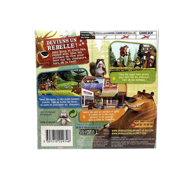 Les Rebelles de la Forêt Nintendo Game Boy Advance (Neuf sous blister)