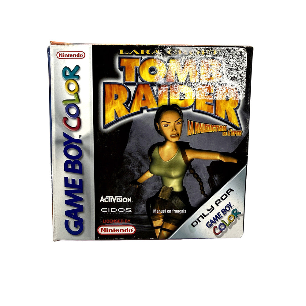 Tomb Raider La Malédiction de l'Épée Nintendo Game Boy Color