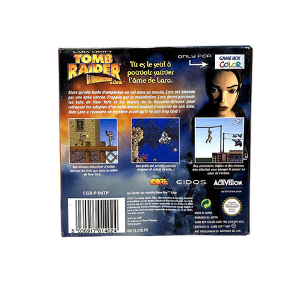 Tomb Raider La Malédiction de l'Épée Nintendo Game Boy Color