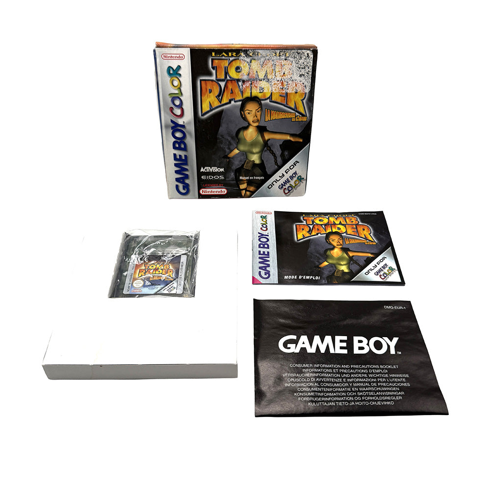 Tomb Raider La Malédiction de l'Épée Nintendo Game Boy Color