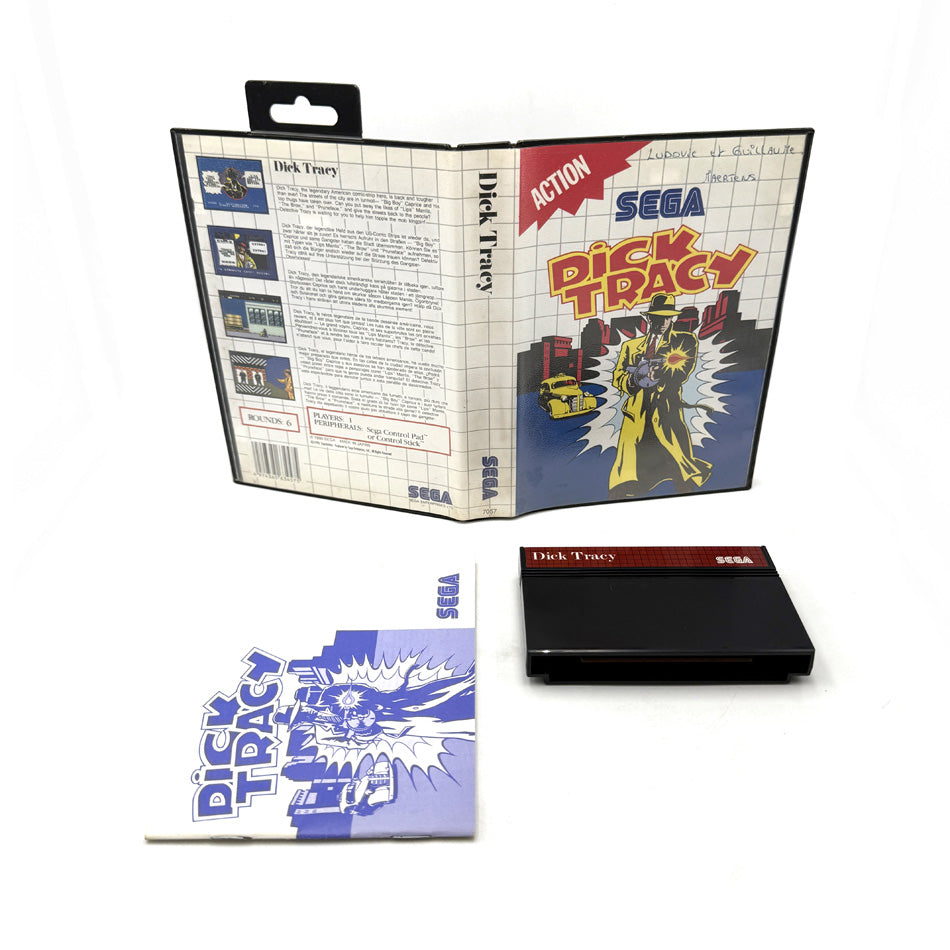 Dick Tracy Sega Master System