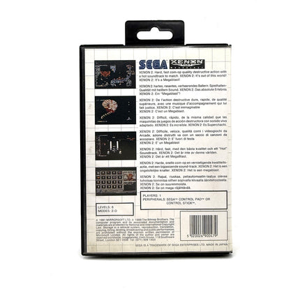 Xenon 2 Megablast Sega Master System