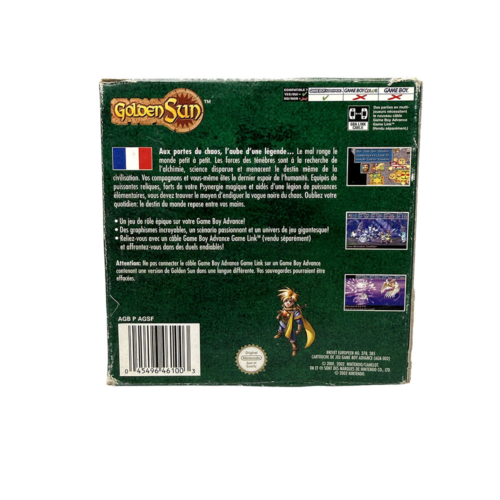 Golden Sun Nintendo Game Boy Advance