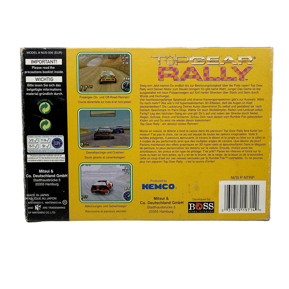 Top Gear Rally Nintendo 64
