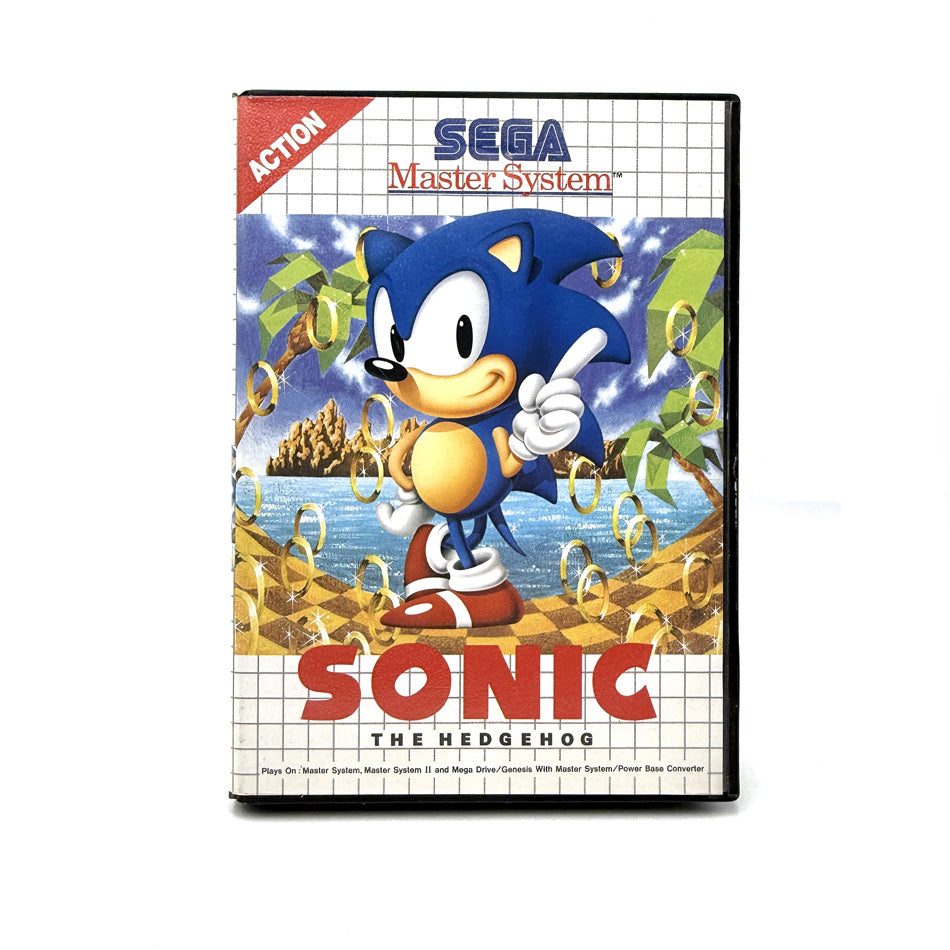 Sonic The Hedgehog Sega Master System