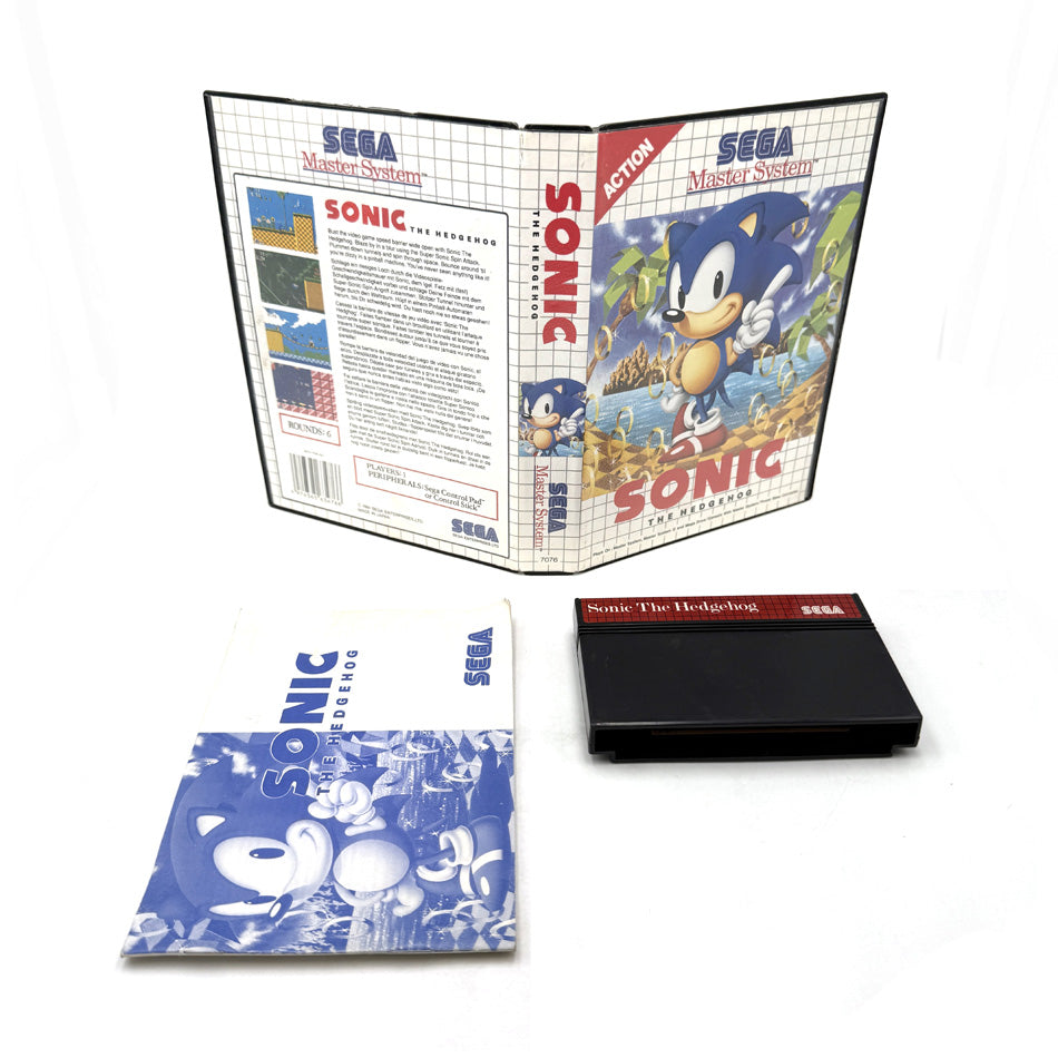 Sonic The Hedgehog Sega Master System