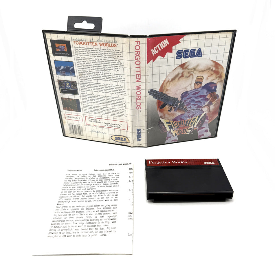 Forgotten Worlds Sega Master System 