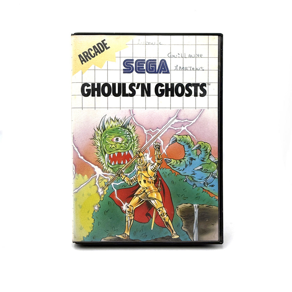 Ghouls'n Ghosts Master System PAL paña con manua de Segunda mano por 69,95 EUR en Magán | Wallapop