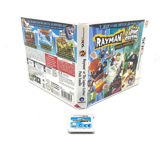 Rayman et The Lapins Crétins Pack Famille Nintendo 3DS