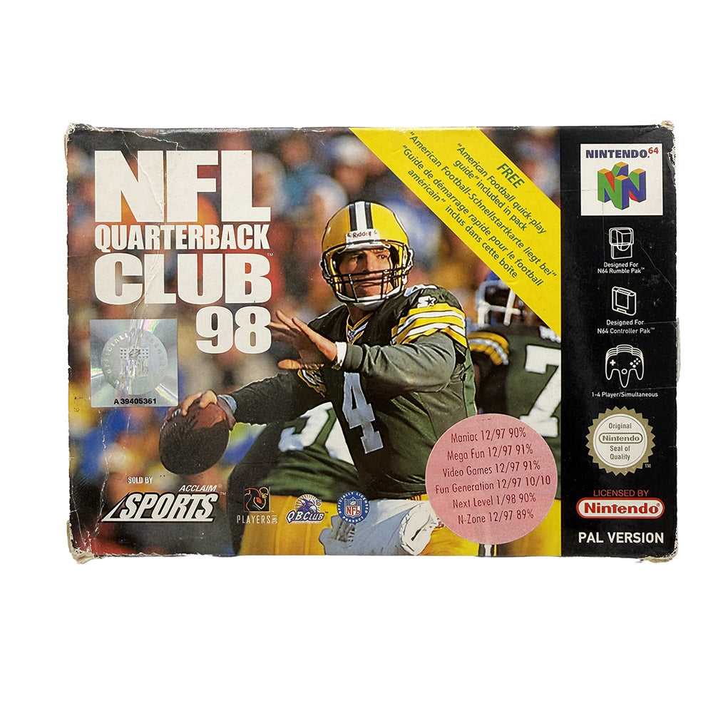 NFL Quarterback Club 98 Nintendo 64