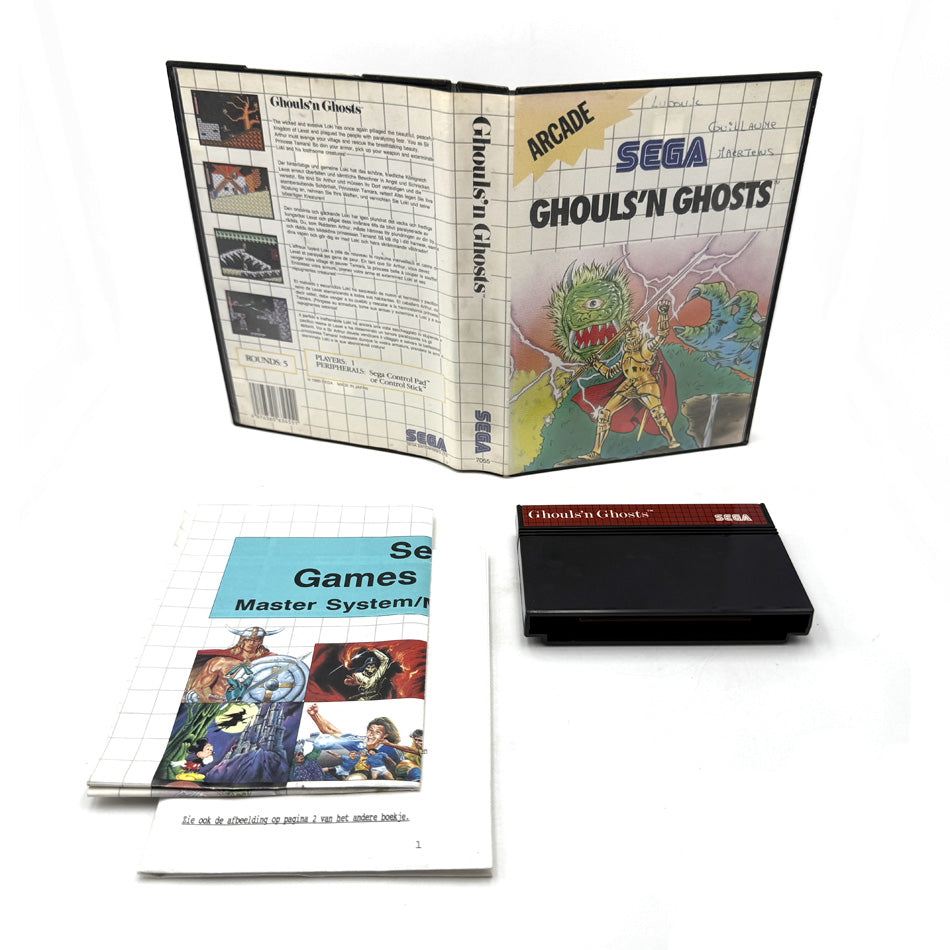 Ghouls'N Ghosts Sega Master System