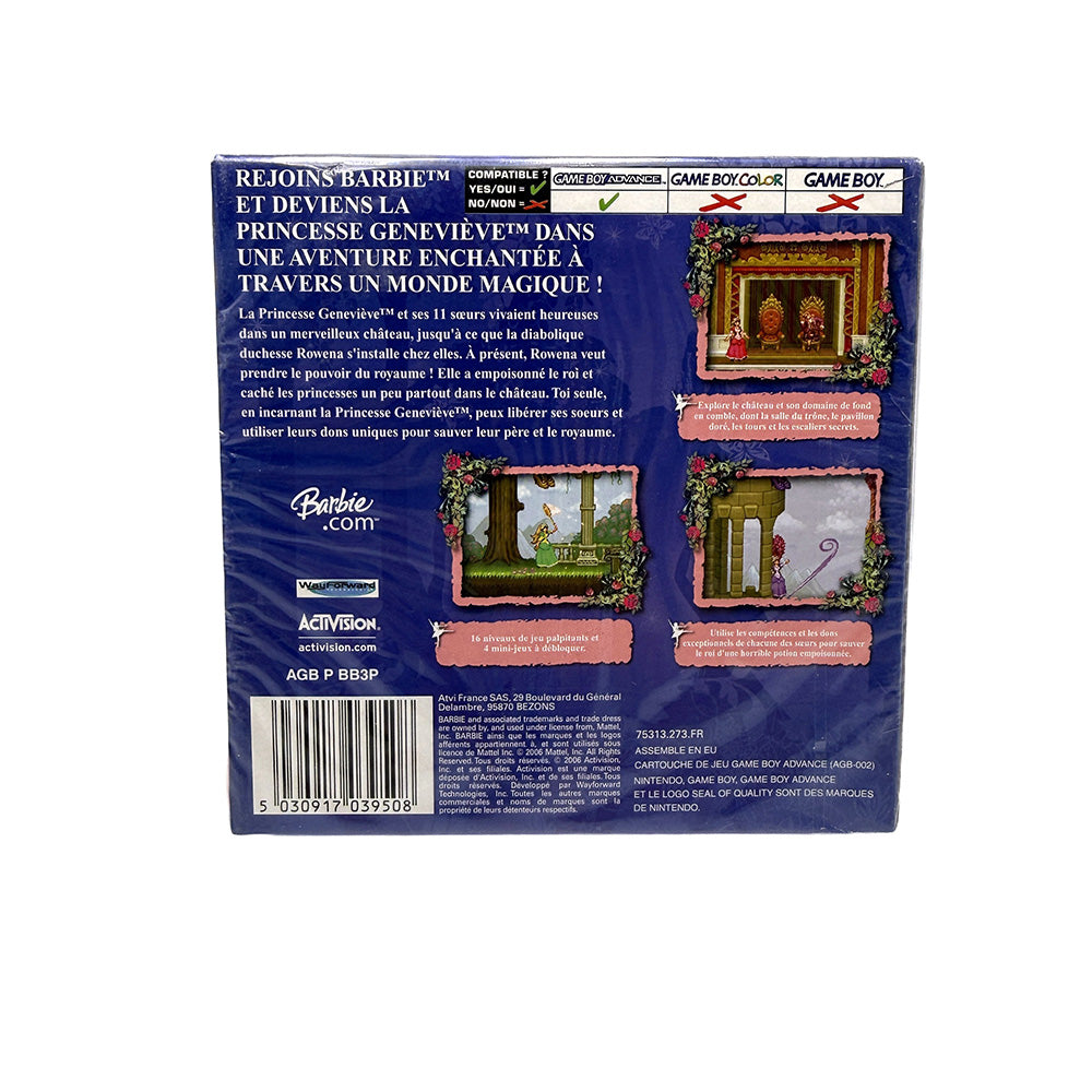 Barbie au Bal des 12 Princesses Nintendo Game Boy Advance