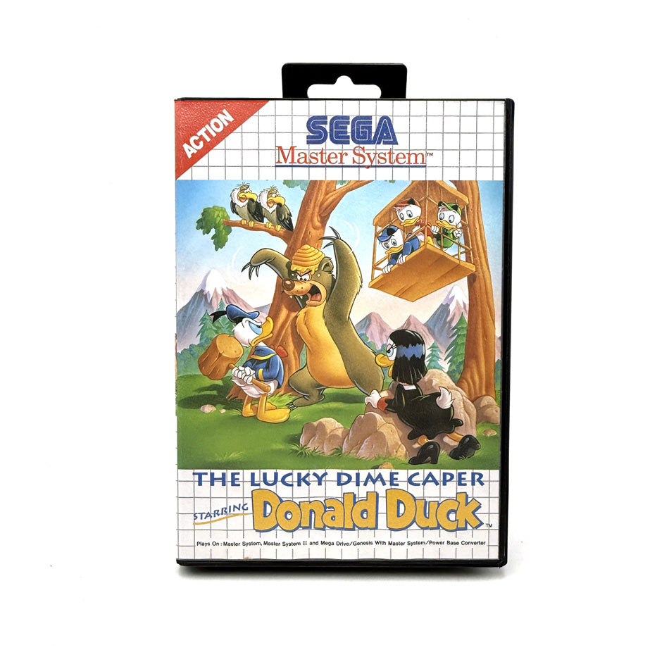 The Lucky Dime Caper Starring Donald Duck Sega Master System