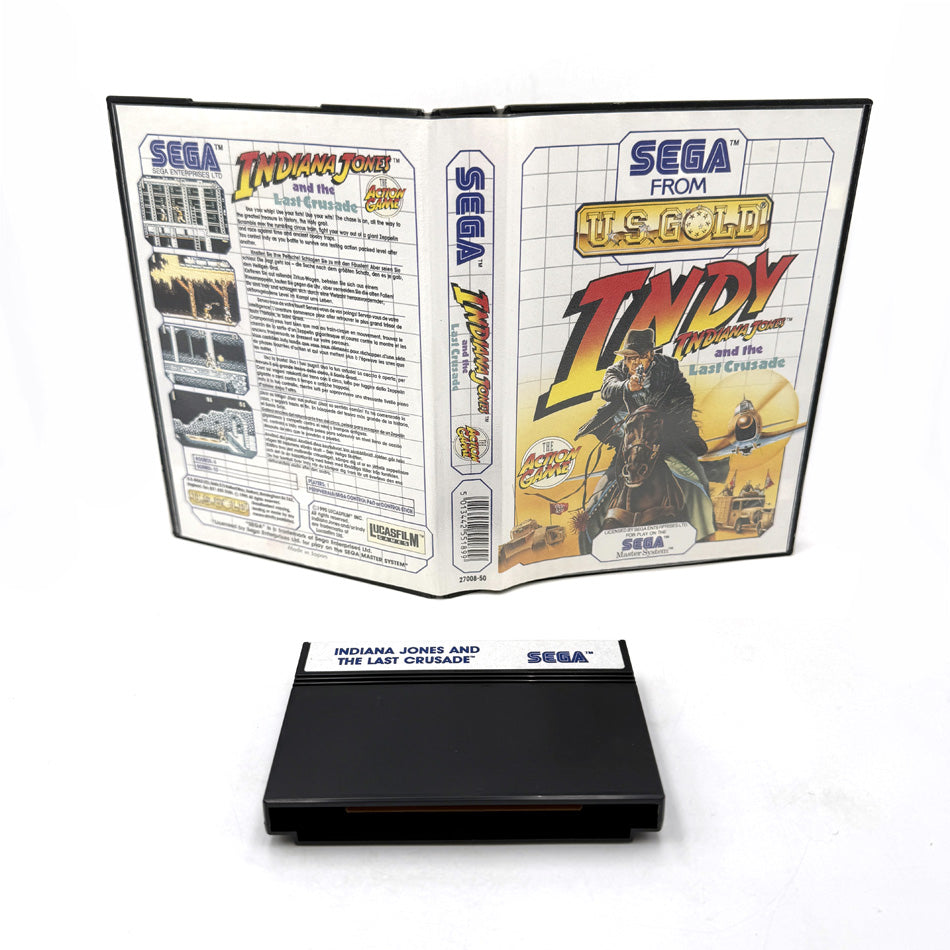 Indy Indiana Jones And The Last Crusade Sega Master System