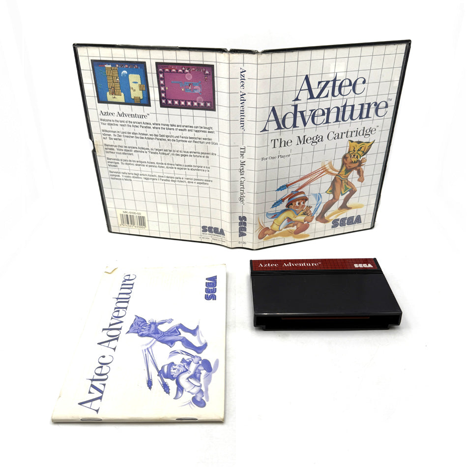 Imágenes del juego Aztec Adventure de Sega Master System1988 (1 de 19 Imágenes del juego Aztec Adventure de Sega Master System1988 (1 de 19