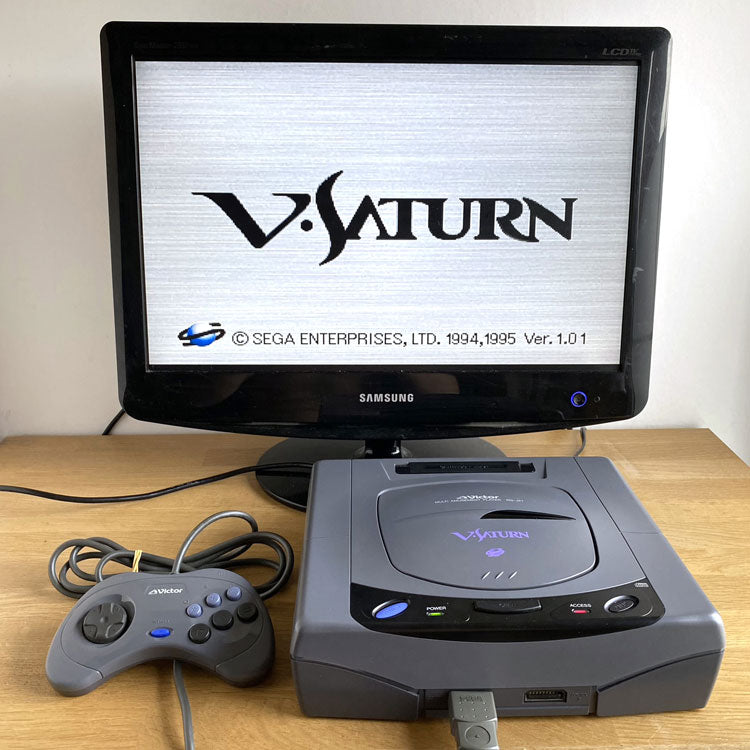 Deals Japanese Sega Saturn Victor V-Saturn System