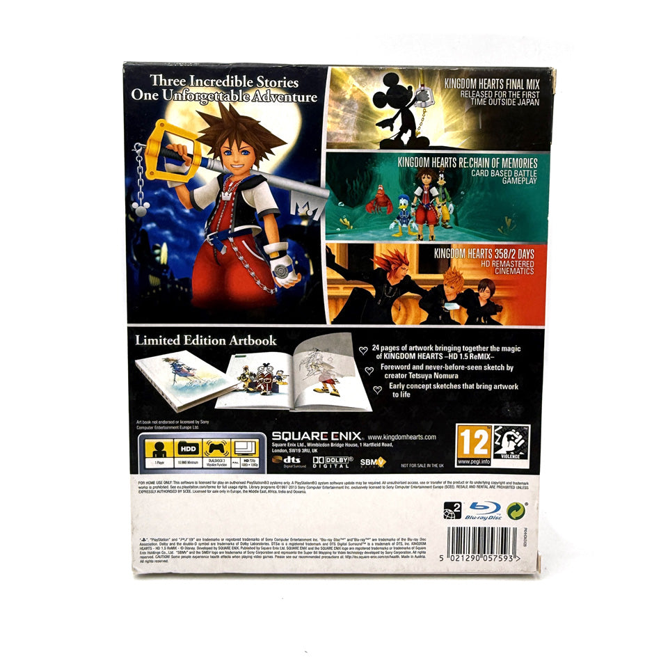 Kingdom Hearts HD 1.5 Remix Playstation 3 (Limited Edition