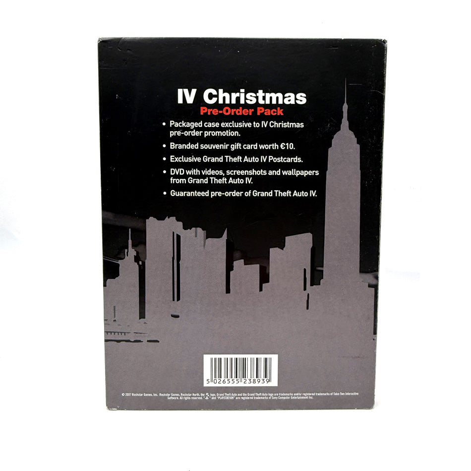 Grand Theft Auto IV Christmas Pre-Order Pack Playstation 3 (RARE)