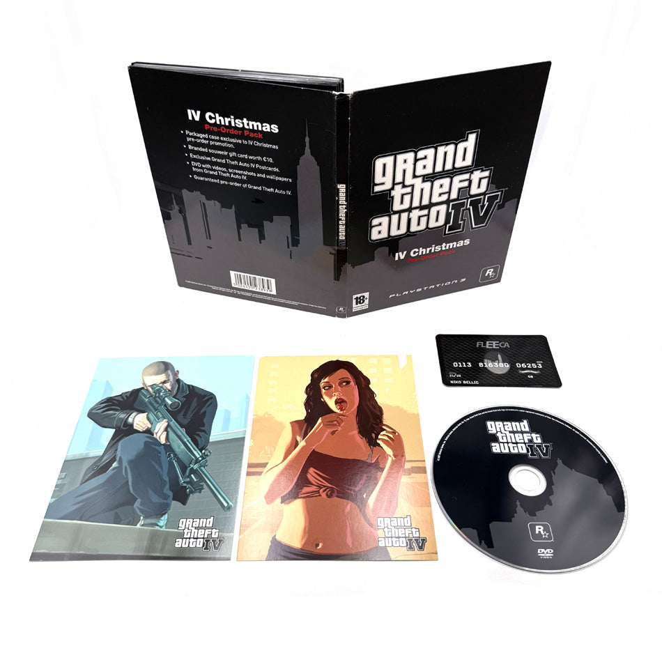 Grand Theft Auto IV Christmas Pre-Order Pack Playstation 3 (RARE)