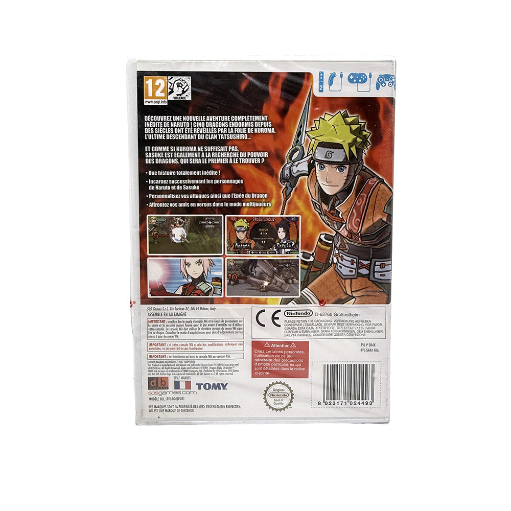 Naruto Shippuden Dragon Blade Chronicles Nintendo Wii (Neuf sous blister)