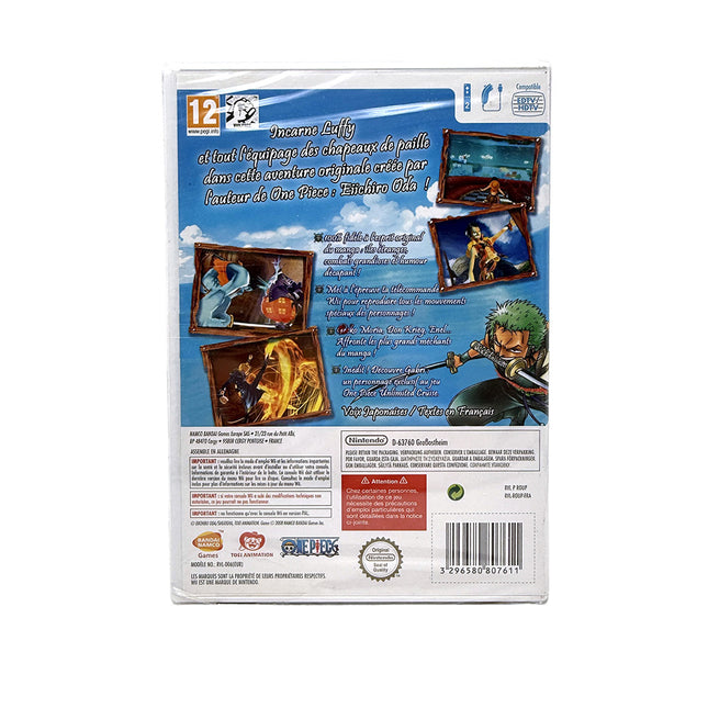 One Piece Unlimited Cruise Episode 1 - Le Trésor sous les flots Nintendo Wii (Neuf sous blister)