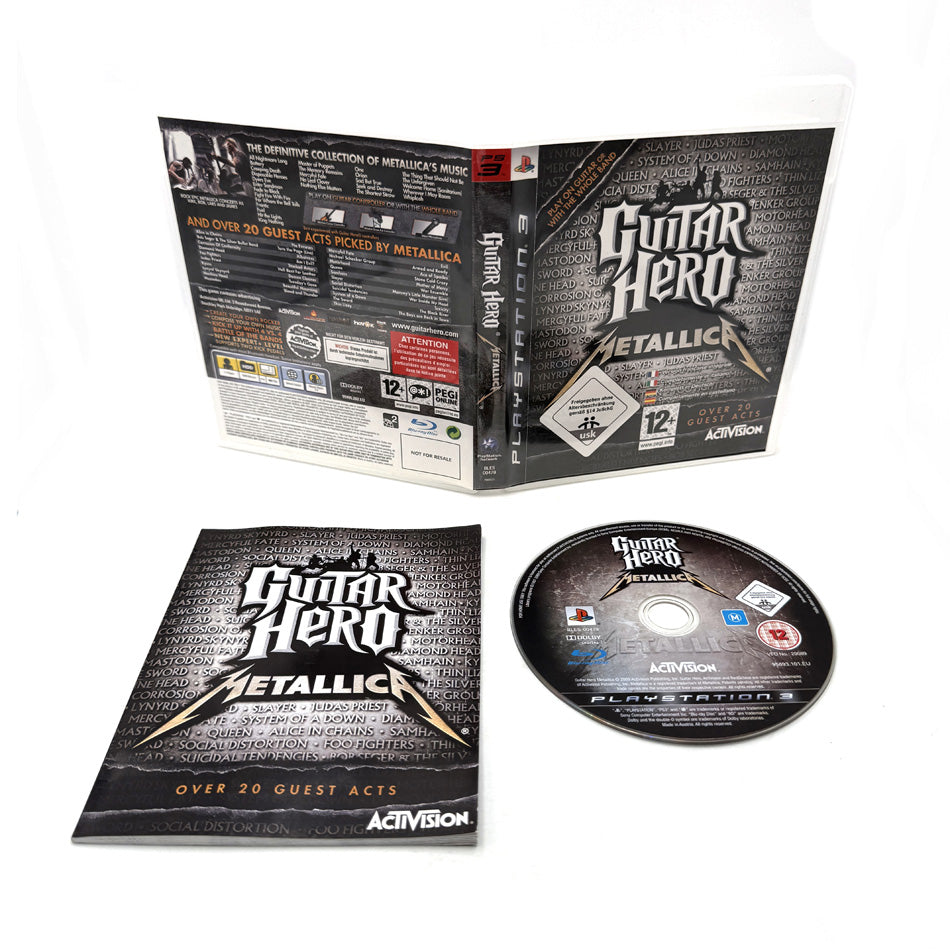 Guitar Hero Metallica Playstation 3