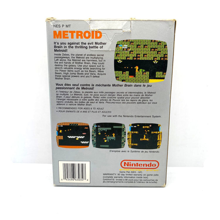 Metroid Nintendo NES