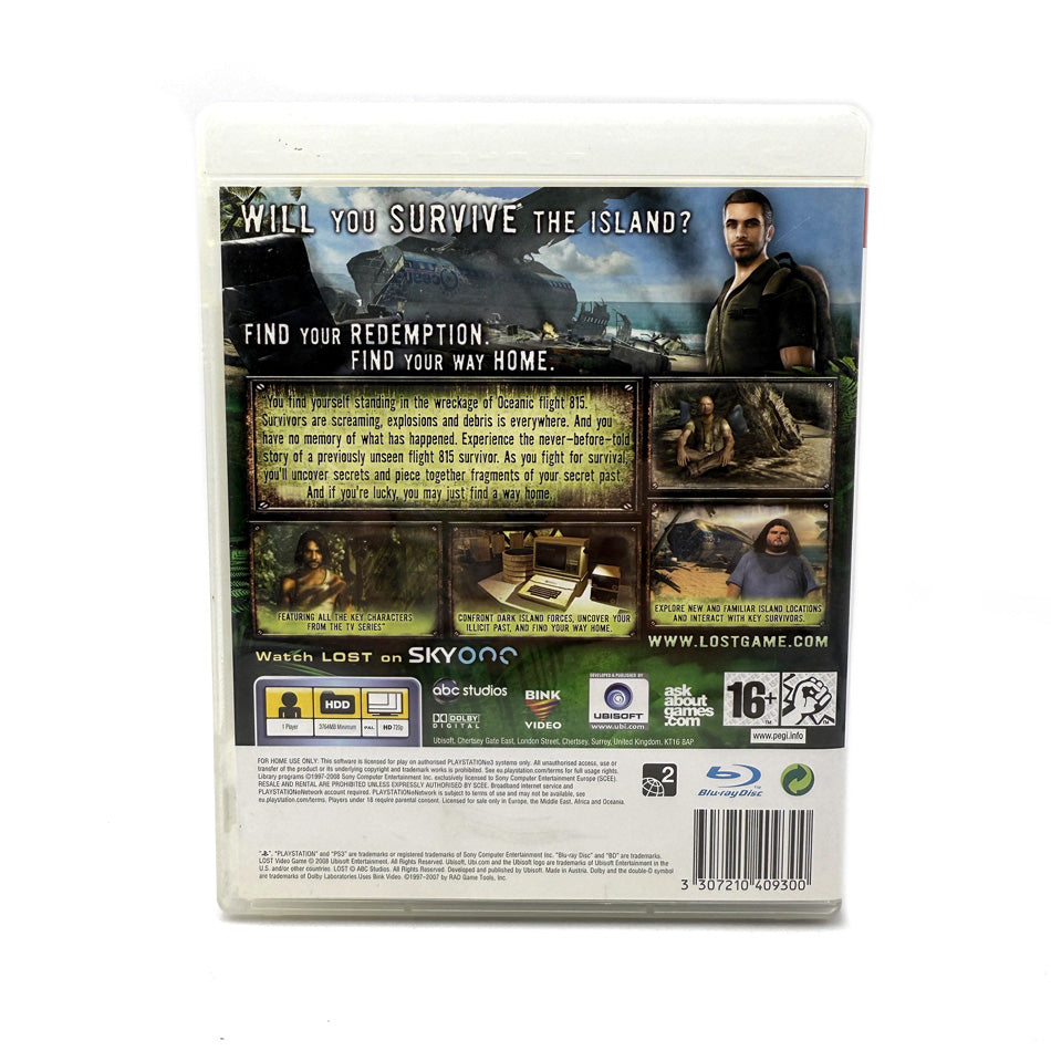 Lost Playstation 3