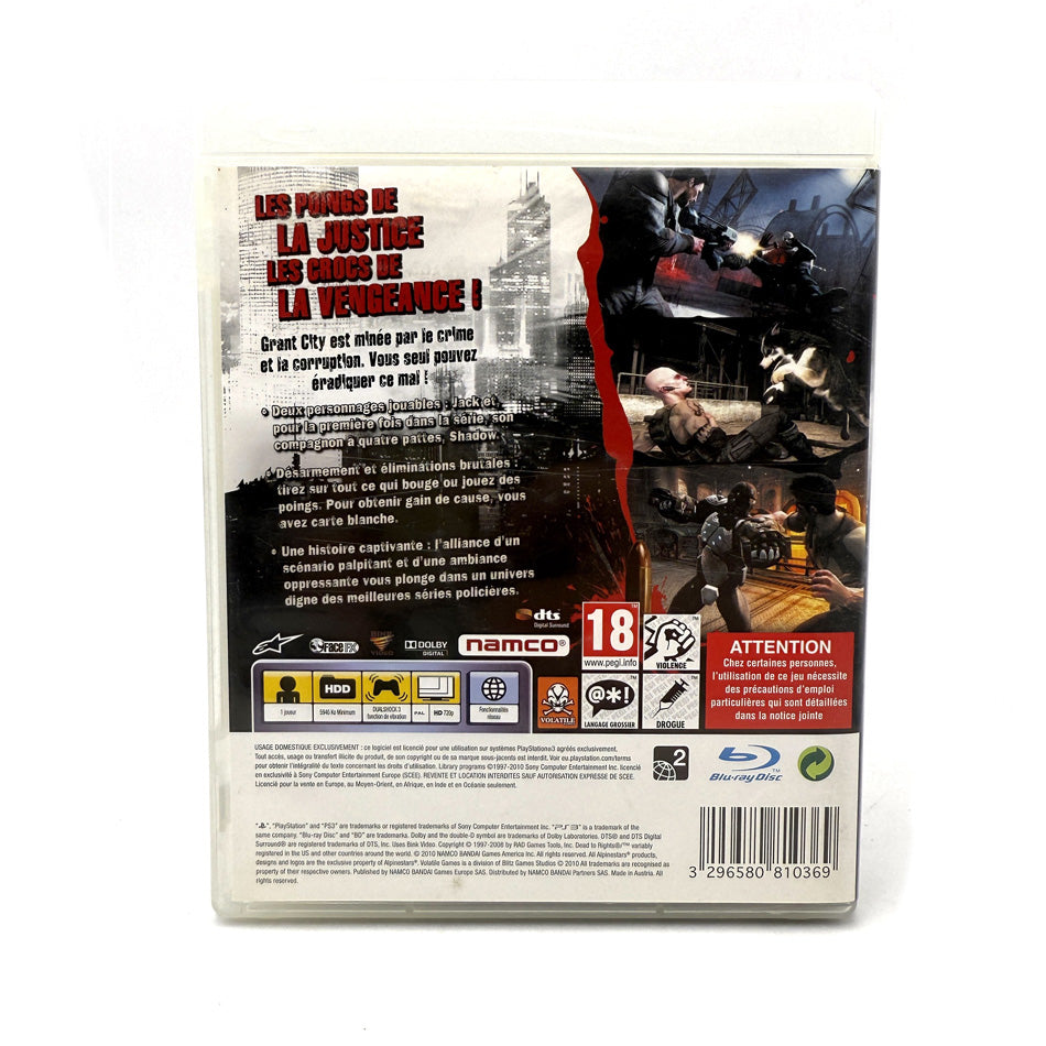 Dead To Rights Retribution Playstation 3