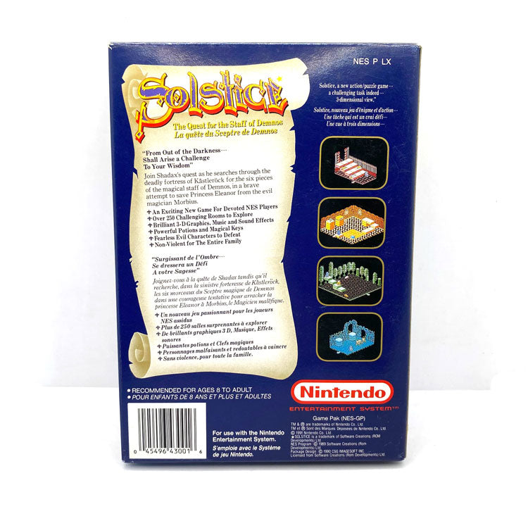 Solstice Nintendo NES