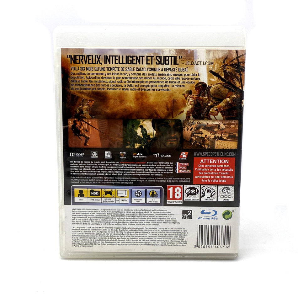 Spec Ops The Line Playstation 3