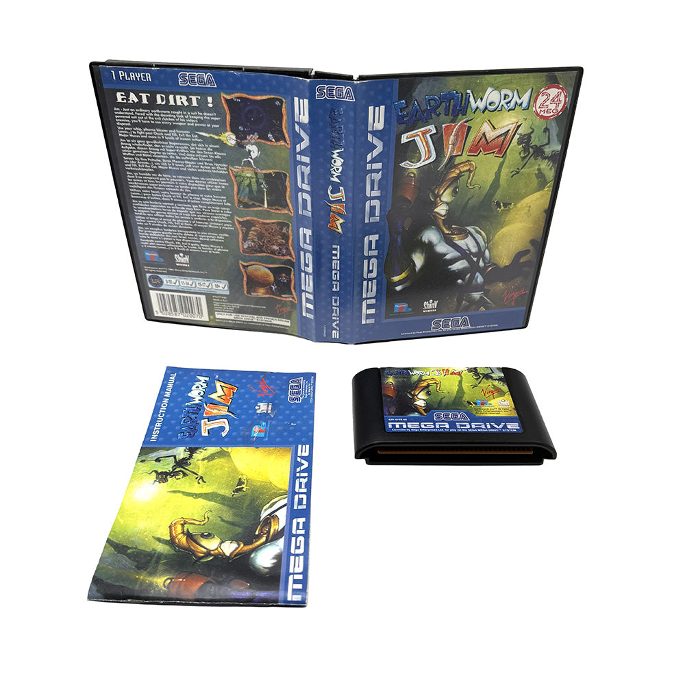 Earthworm Jim Sega Megadrive