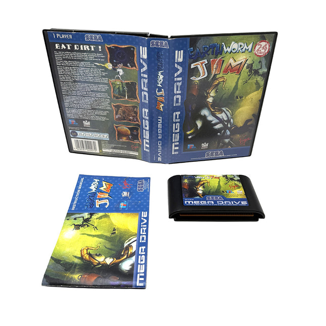Earthworm Jim Sega Megadrive