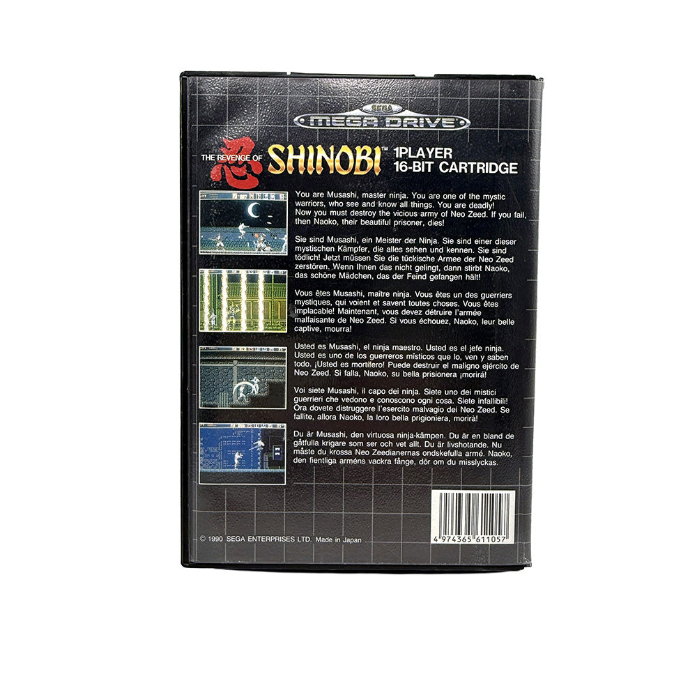 The Revenge of Shinobi Sega Megadrive