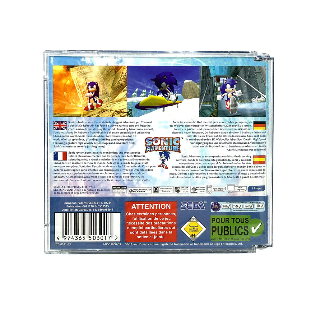 Sonic Adventure Sega Dreamcast