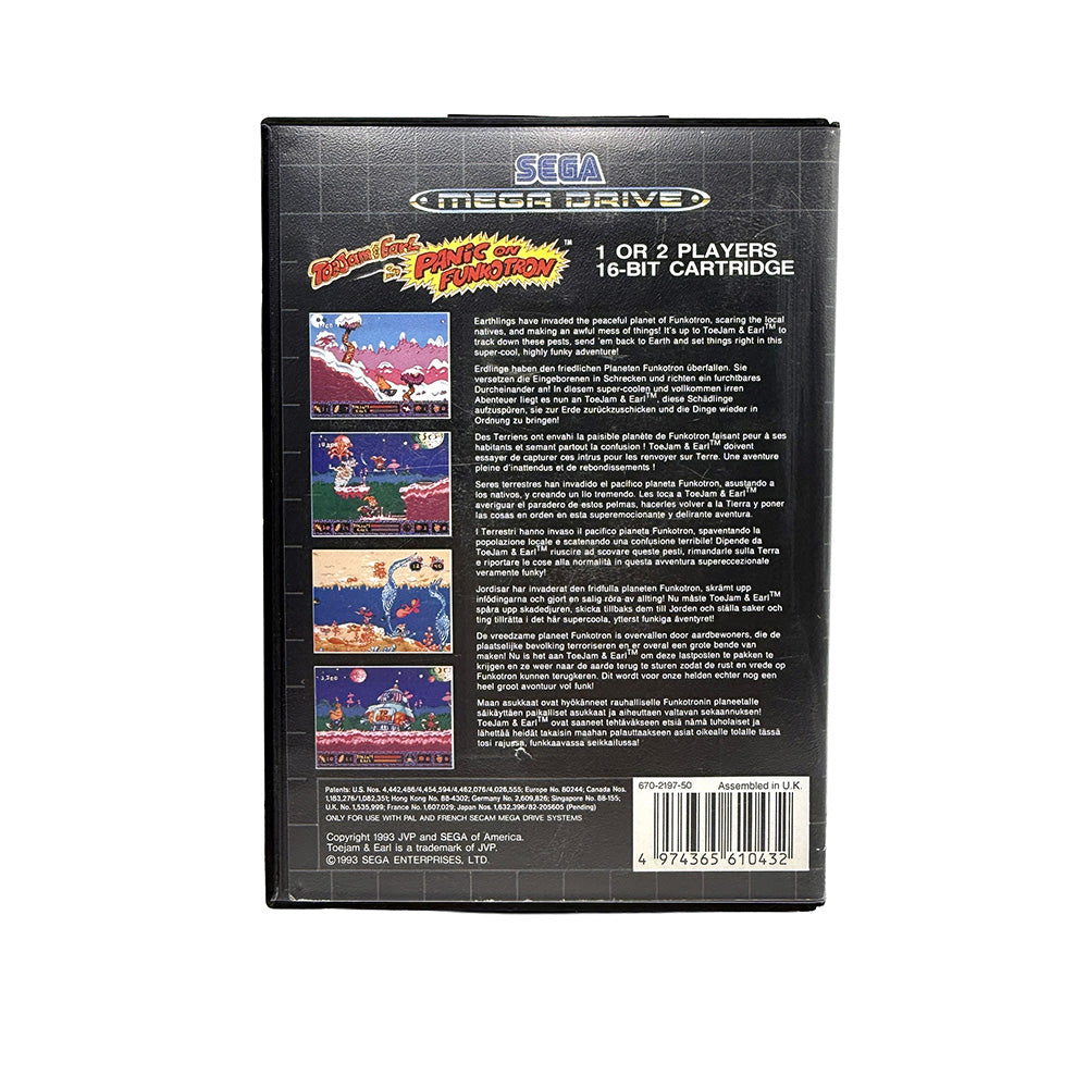 ToeJam & Earl in Panic on Funkotron Sega Megadrive