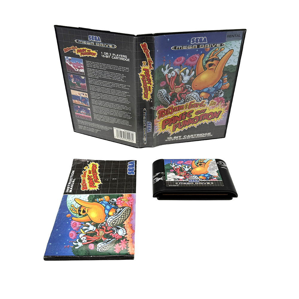 ToeJam & Earl in Panic on Funkotron Sega Megadrive