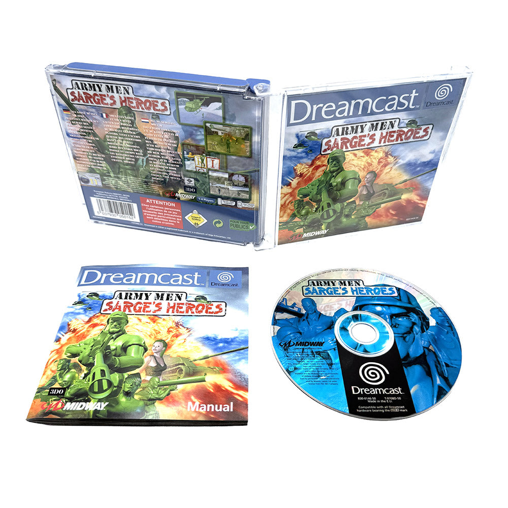 Army Men Sarge's Heroes Sega Dreamcast