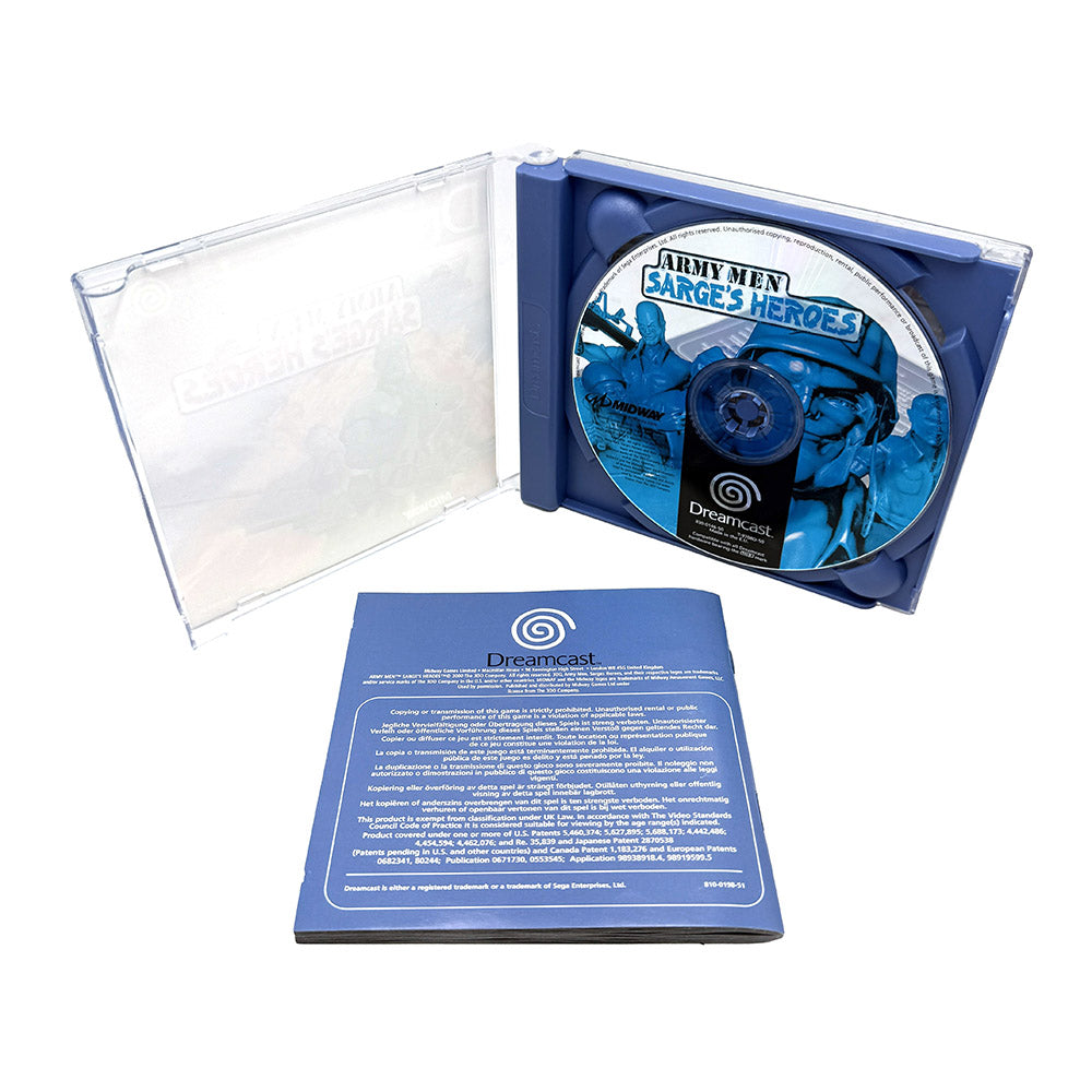Army Men Sarge's Heroes Sega Dreamcast