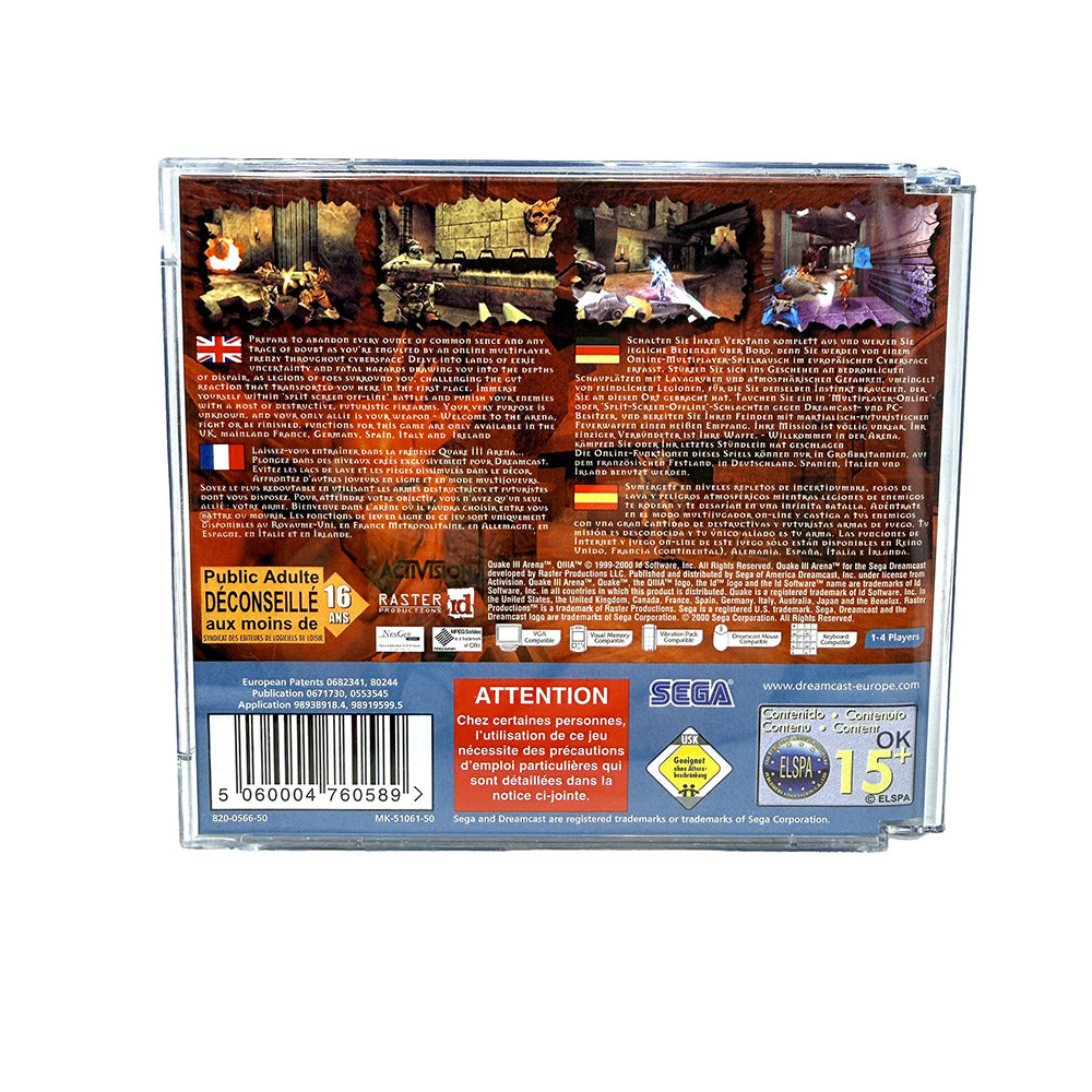 Quake III Arena Sega Dreamcast