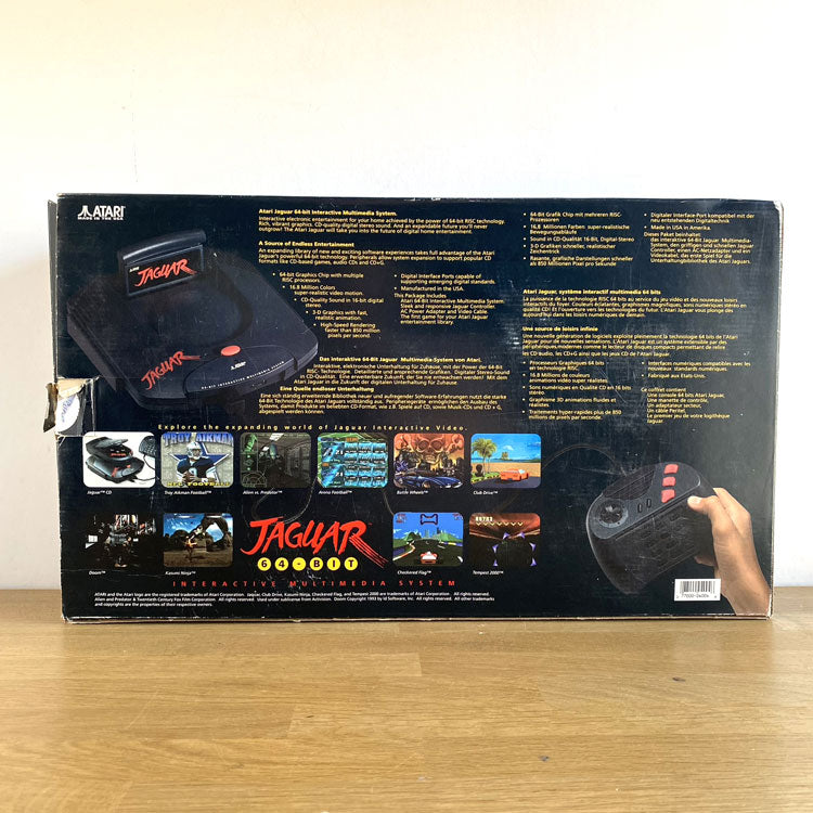 Console Atari Jaguar 64-Bit en boite (RARE)