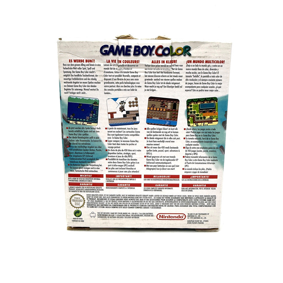 Console Nintendo Game Boy Color Teal