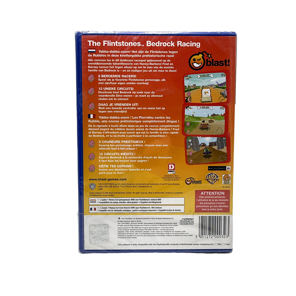 The Flintstones Bedrock Racing Playstation 2 (Neuf sous blister)